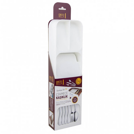 Organizator tacamuri ,5 compartimente, 39x11,2xh5,2cm