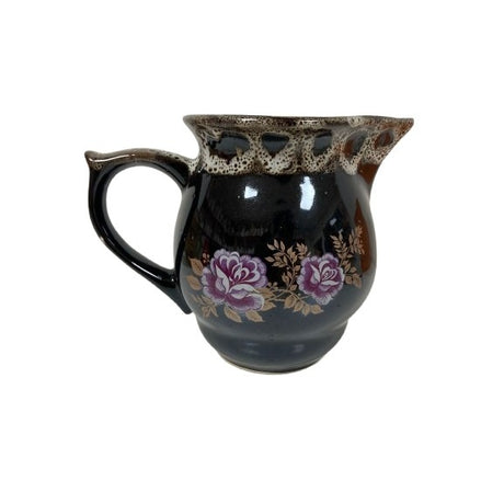 Carafa/Ulcior  din ceramica, model Floral ,1 L