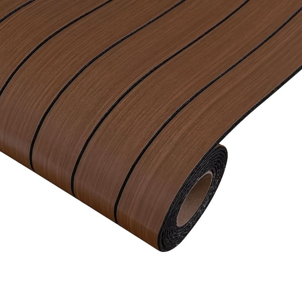 Riflaj/Panou decorativ de perete, efect lemn de stejar deschis/inchis , 60cm*3m