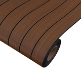 Riflaj/Panou decorativ de perete, efect lemn de stejar deschis/inchis , 60cm*3m