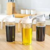 Set Oliviera 600 ml si 3 recipiente condimente cu lingurite 200 ml, sticla + plastic