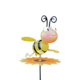 Morisca de vant cu bat,Albinute colorate , plastic