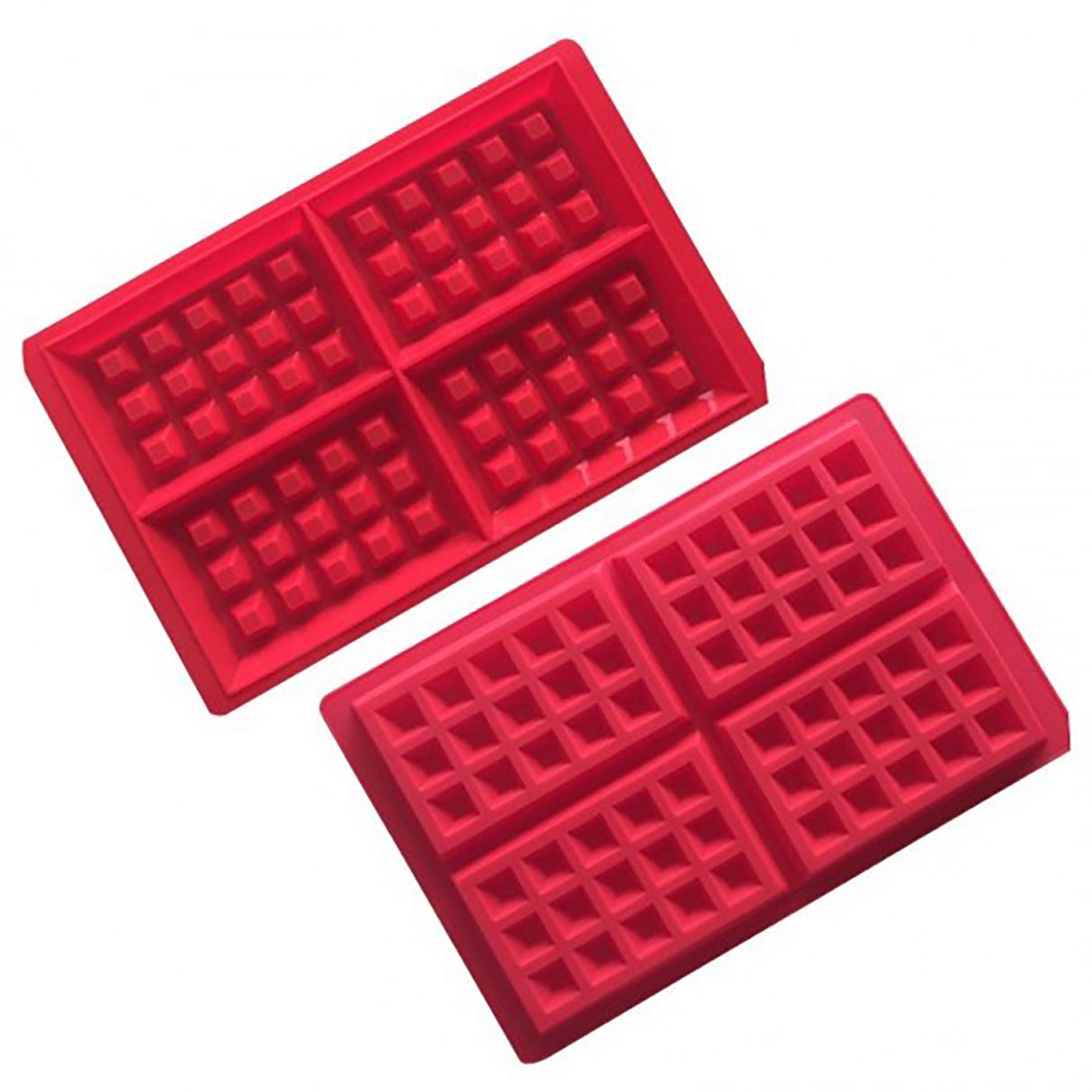 Forma copt din Silicon pentru 4 Waffle, 28x18 cm