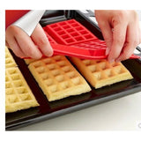 Forma copt din Silicon pentru 4 Waffle, 28x18 cm