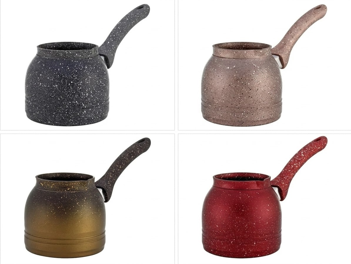 Ibric cafea din Granit ,650 ml, antiaderent