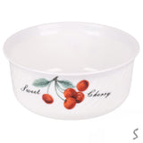 Set 3 Boluri/Caserole opal capac plastic, Etansare vid , Fructe