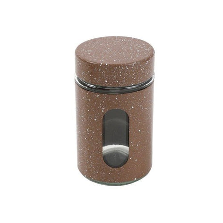 Solnita/pipernita din Sticla acoperita cu metal, 8x5cm