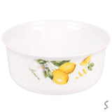 Set 3 Boluri/Caserole opal capac plastic, Etansare vid , Fructe