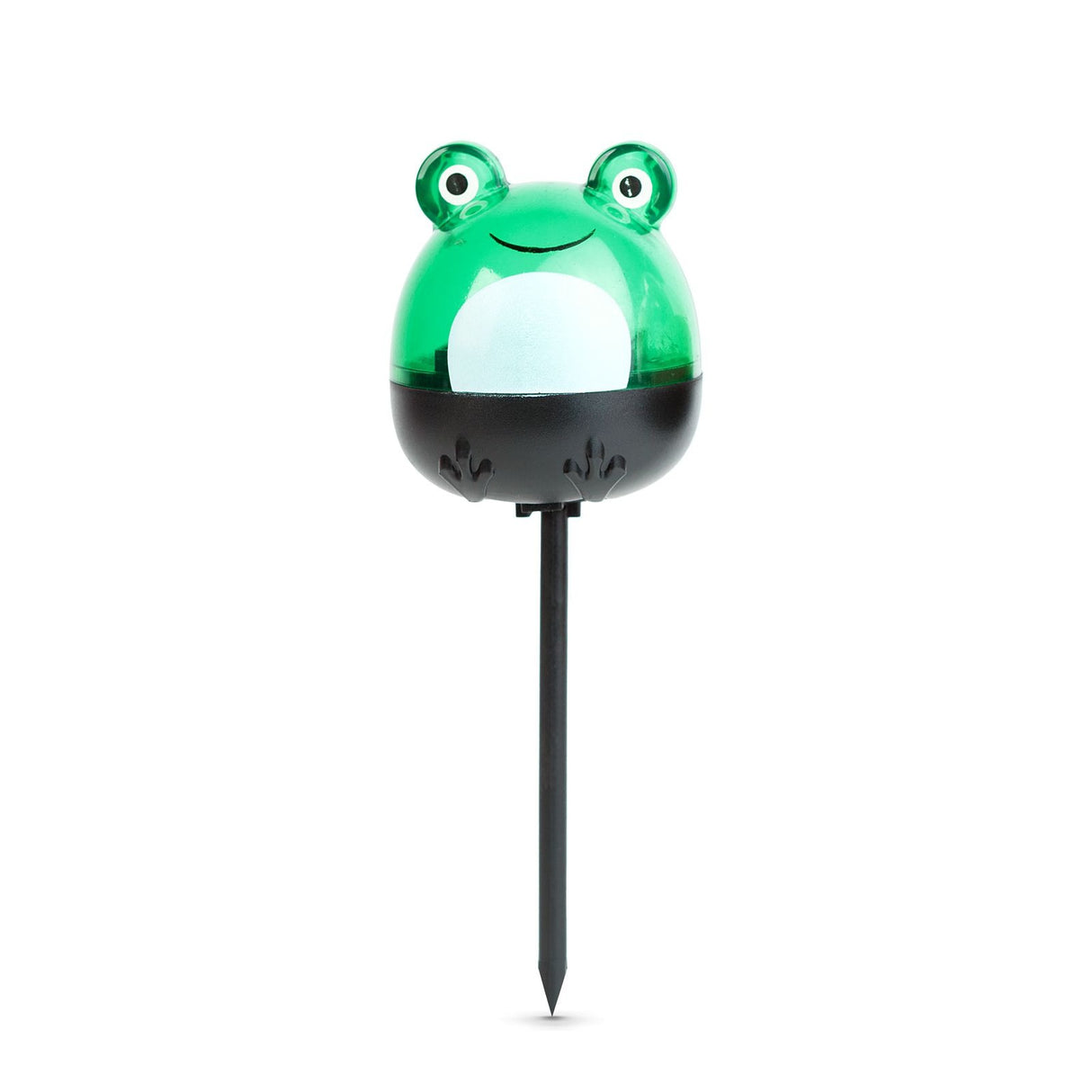 Lampa solara LED - Bufnita / Broscuta- alb rece - 15x5x5 cm