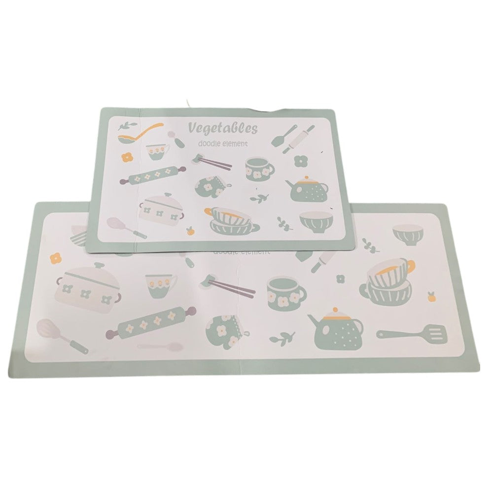 Set 2 covorase pentru Bucatarie , 45x75/45x120 cm