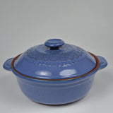 Oala de sarmale din Ceramica, Rotunda, Mov, 6l, 33x12 cm