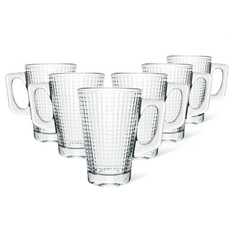 Set 6 Cani Caspian , 240 ml , sticla