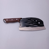 Cutit Satar, Lama Forjata, Maner Lemn , Agatatoare si Husa, 29/lama 18 cm, 400g