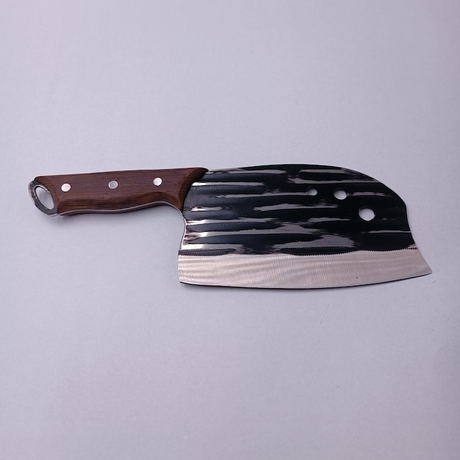 Cutit Satar, Lama Forjata, Maner Lemn , Agatatoare si Husa, 29/lama 18 cm, 400g