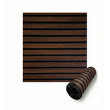 Riflaj/Panou decorativ de perete, efect lemn de stejar deschis/inchis , 60cm*3m