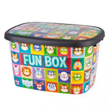 Cutie depozitare pentru copii , 25 litri, FUN BOX , ,45x32x27 cm