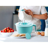 Bol cu maner si capac pentru Mixer, Plastic, 2l