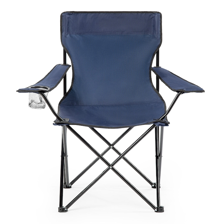 Scaun camping pliabil,52x52x80 negru