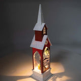 Decoratiune luminoasa, Capela Nasterii Domnului, cu LED, inaltime 21 cm