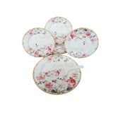 Set Tort, 8 piese, Ceramica, Model floral