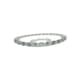 Set 6 cesti cu farfurii Pearly, din sticla transparenta, 150 ml
