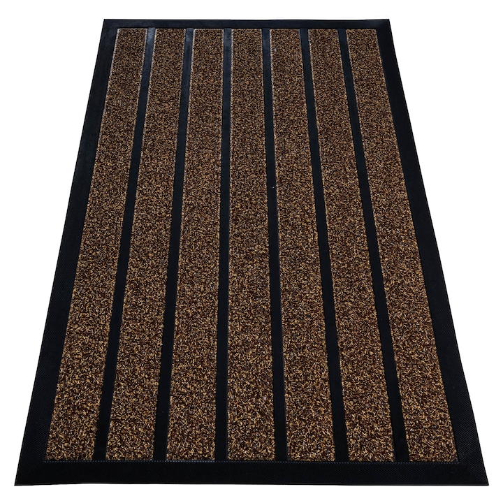 Covor intrare din Pvc si Material Textil, 60x40 cm