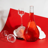 Sticla Bautura,model de struguri, inchidere etansa cu dop sintetic , 500 ml