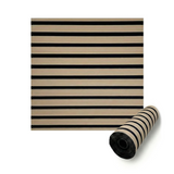 Riflaj/Panou decorativ de perete, efect lemn de stejar deschis/inchis , 60cm*3m