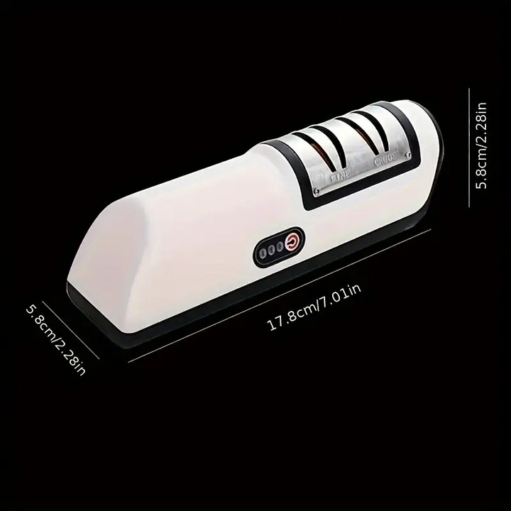 Ascutitor de Cutite Profesional Electric cu 2 trepte , Functie Rapida de Ascutire si Polizare