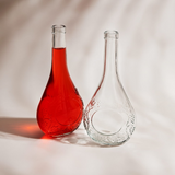 Sticla Bautura,model de struguri, inchidere etansa cu dop sintetic , 500 ml