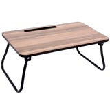 Masa pliabila cu picioare pentru pat , din mdf,52x30x22