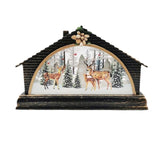 Decoratiune de Craciun, Casuta , LED, 15.5 cm