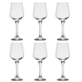 Set 6 Pahare cu Picior pentru apa/vin , 380ml