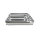 Set 3 tavi pentru cuptor,aluminiu , 36/31/26 cm
