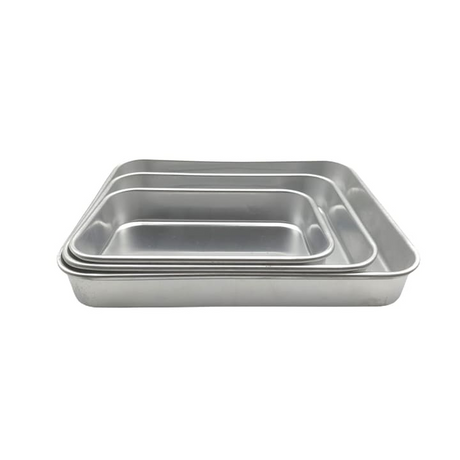 Set 3 tavi pentru cuptor,aluminiu , 36/31/26 cm