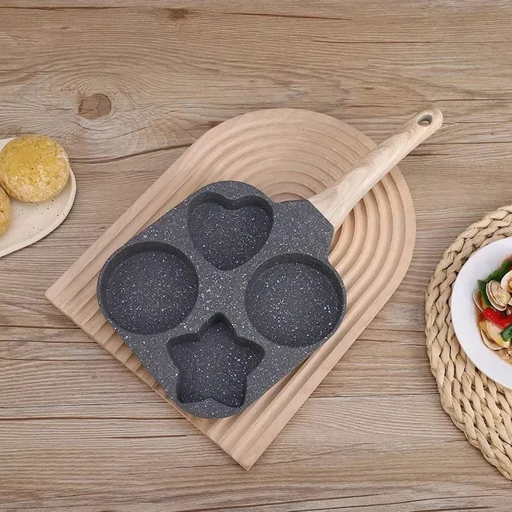 Tigaie  cu 4 compartimente din ceramica antiaderenta ,