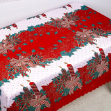 Fata de masa Craciun, 150x180cm, poliester rezistent, multicolor
