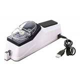 Aparat electric pentru ascutit cutite, alb