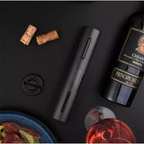 Tirbuson Professional Electric pentru sticlele de Vin, cu accesorii