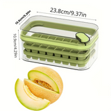 Cutie de gheata din silicon, 64 compartimente