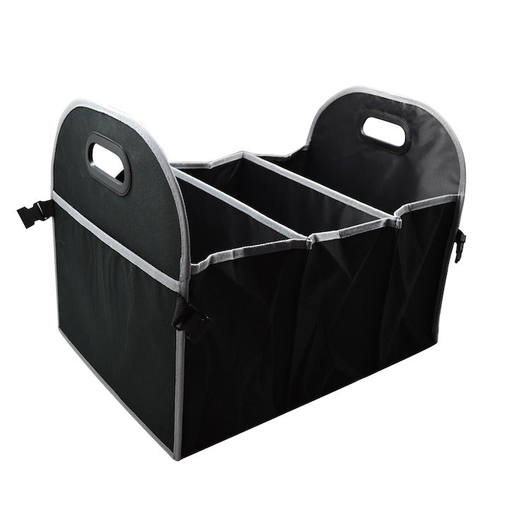 Organizator auto pentru portbagaj, Pliabil,3 compartimente + Geanta termica