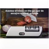 Ascutitor de Cutite Profesional Electric cu 2 trepte , Functie Rapida de Ascutire si Polizare