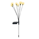 Lampa pentru gradina cu incarcare solara, waterproof, autonomie 12 ore, 70 cm