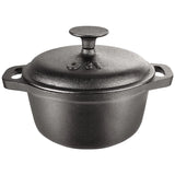 Set 2 produse din fonta pura, Vas pentru gatit Cocotte Oti 18 cm, Grill Oti 22 cm