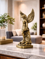 Statueta Arhanghelul Mihail,rasina,19cm