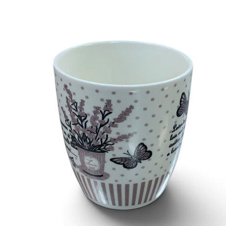 Cana cafea , Model Lavanda,Opal ,220 ml