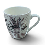 Cana cafea , Model Lavanda,Opal ,220 ml