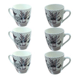 Cana cafea , Model Lavanda,Opal ,220 ml