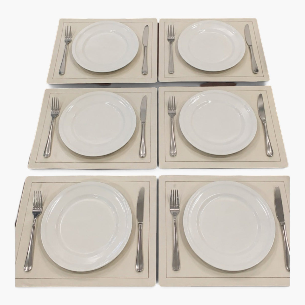 Set 6 Paduri/Suporturi pentru Farfurii, Plastic, 45*30 cm