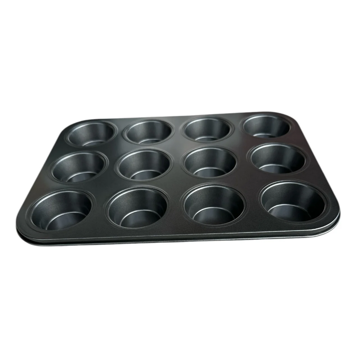 Tava 12 Briose din Otel Carbon, 35x26.5x2.6 cm